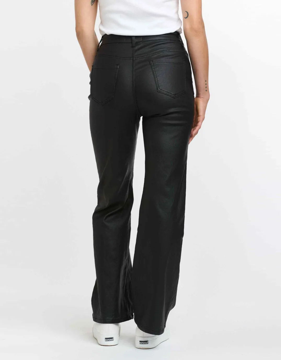 Shirley Jeans - Black Coated