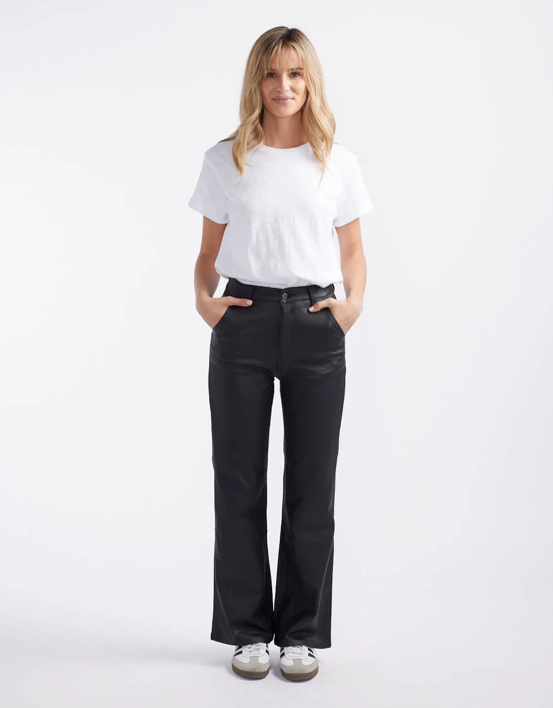 Shirley Jeans - Black Coated