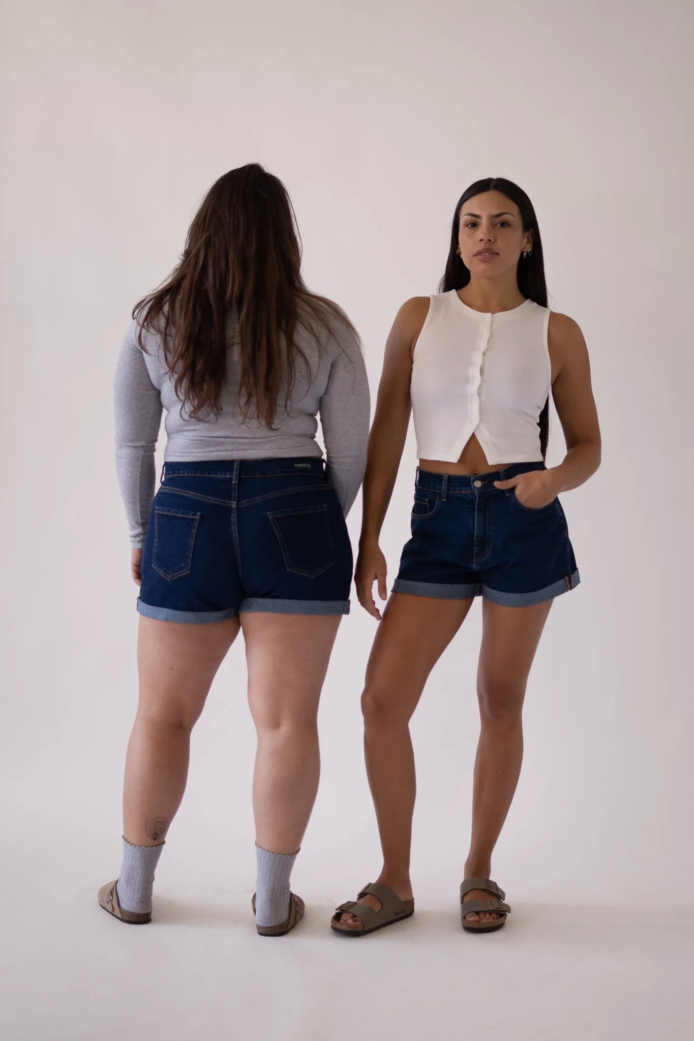 SHORTS ROLL UP - DARK BLUE