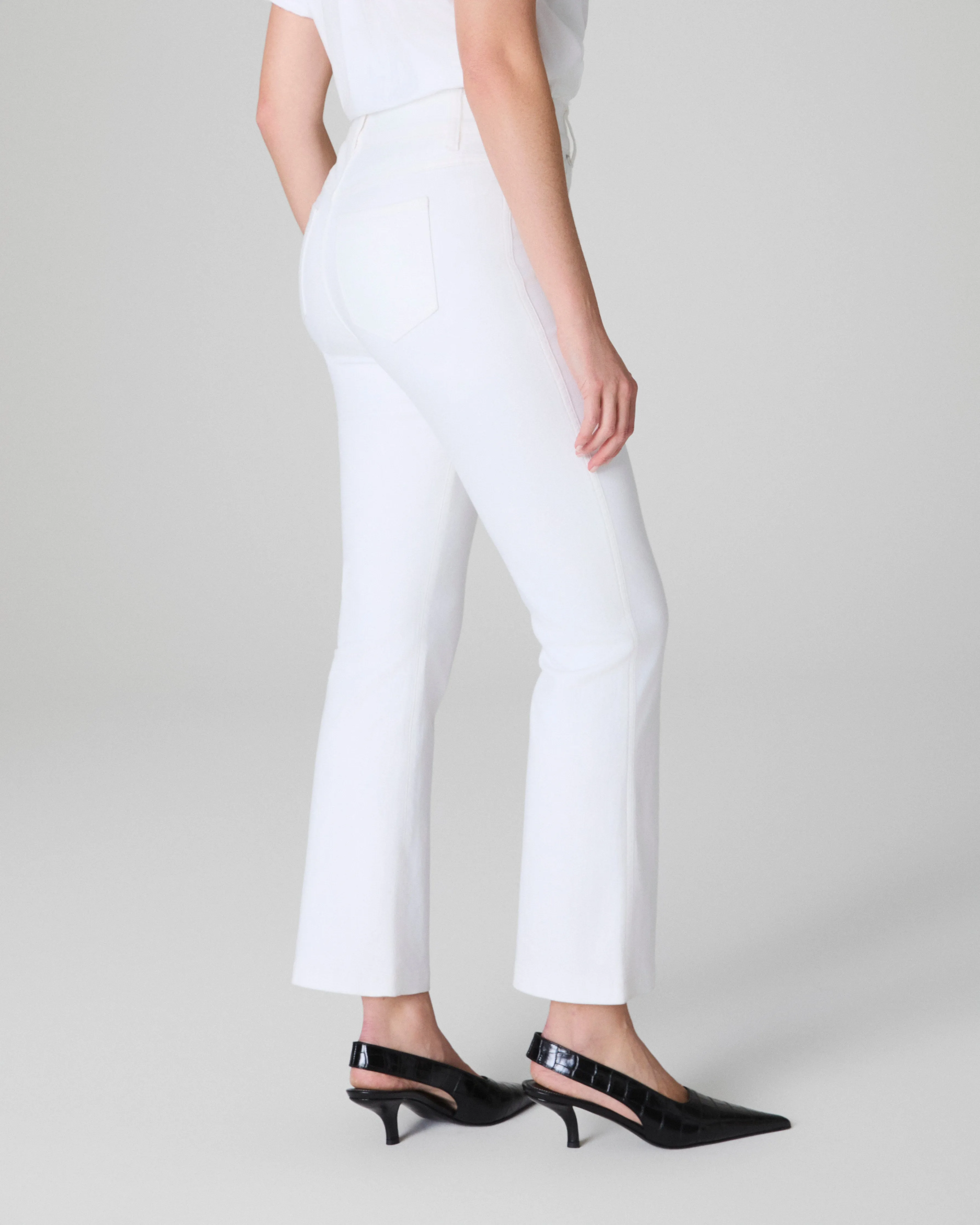 SPANXshape™ EveryWear Kick Flare Jeans, White