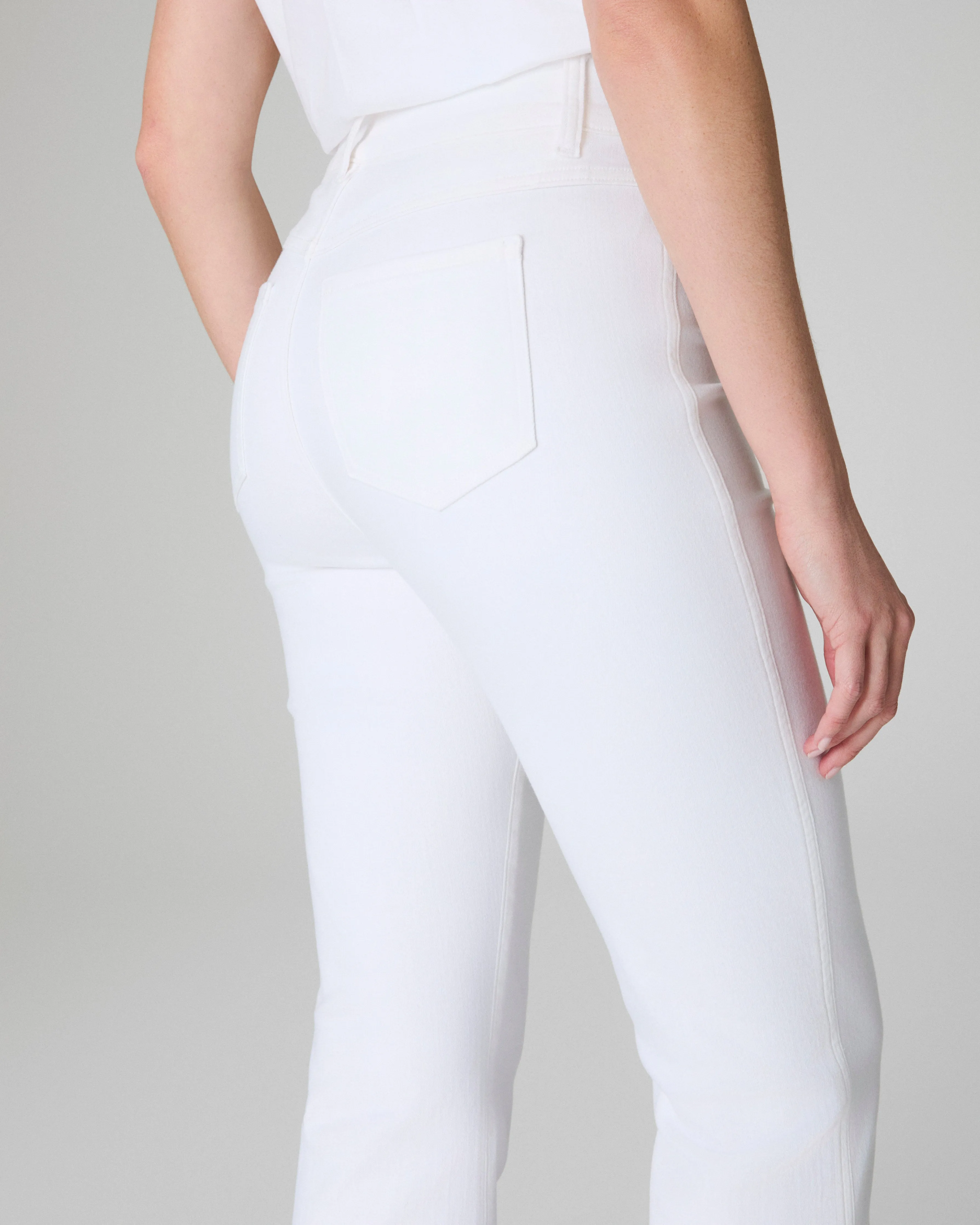 SPANXshape™ EveryWear Kick Flare Jeans, White
