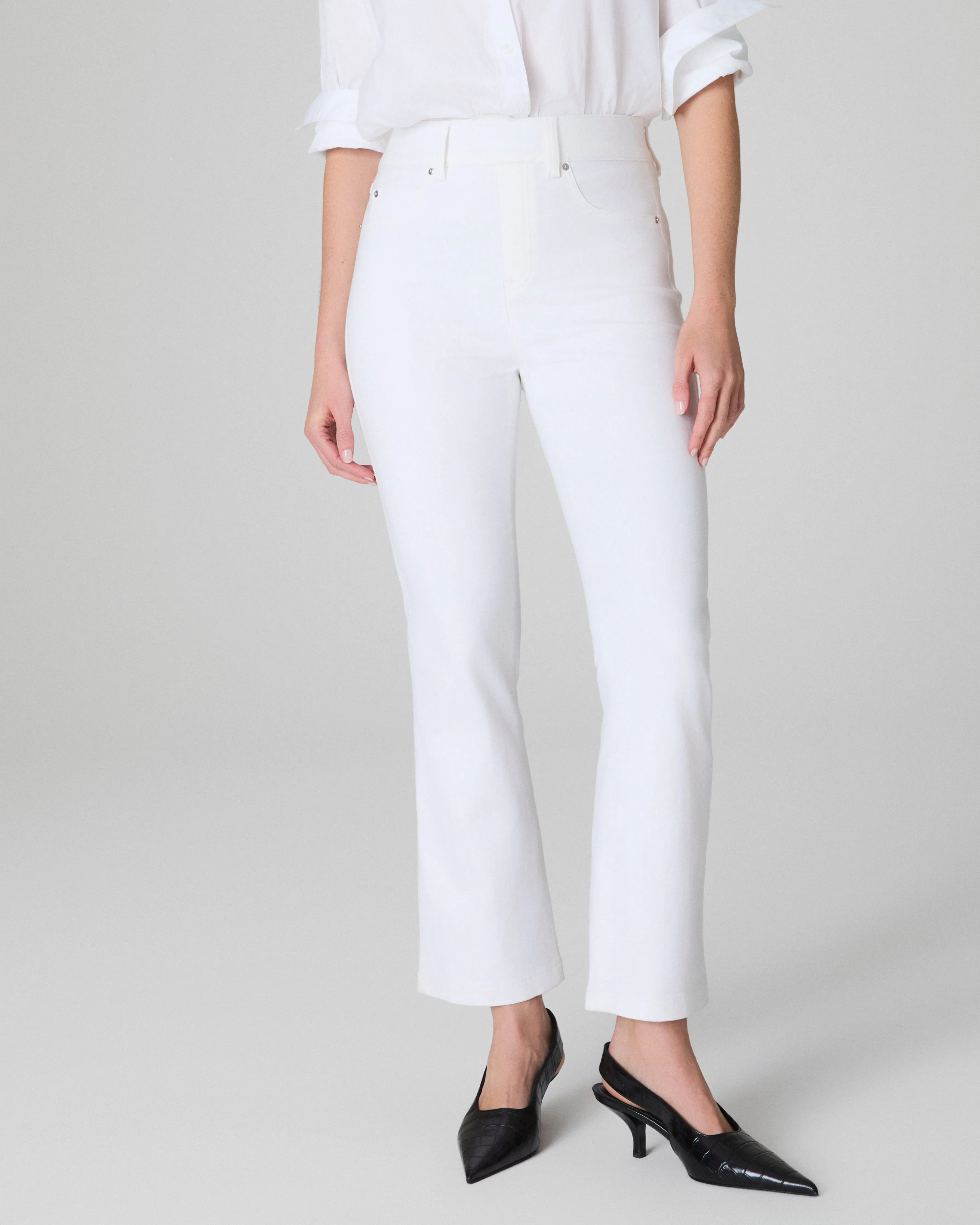 SPANXshape™ EveryWear Kick Flare Jeans, White