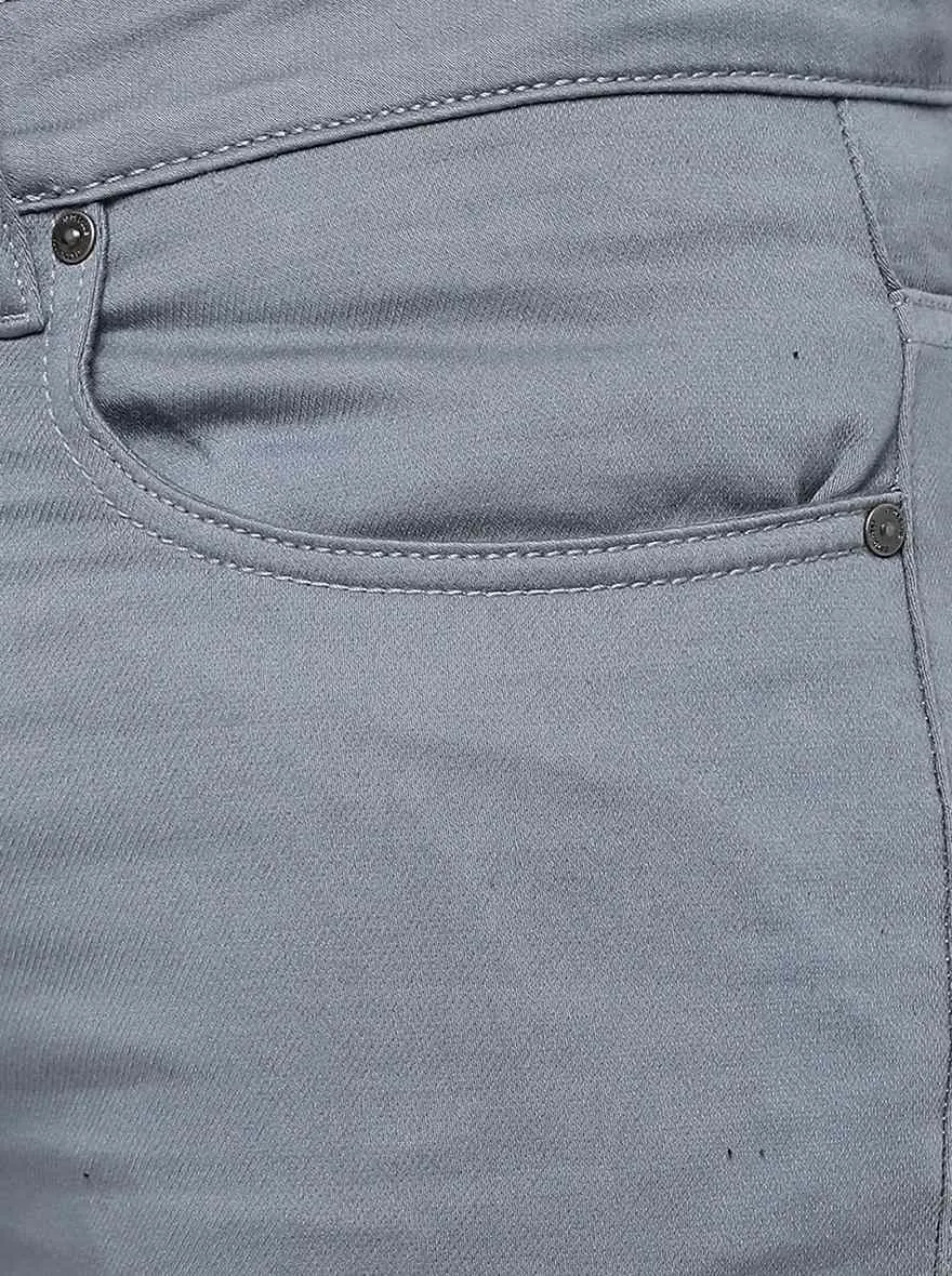 Steel Blue Washed Slim Fit Jeans | JadeBlue