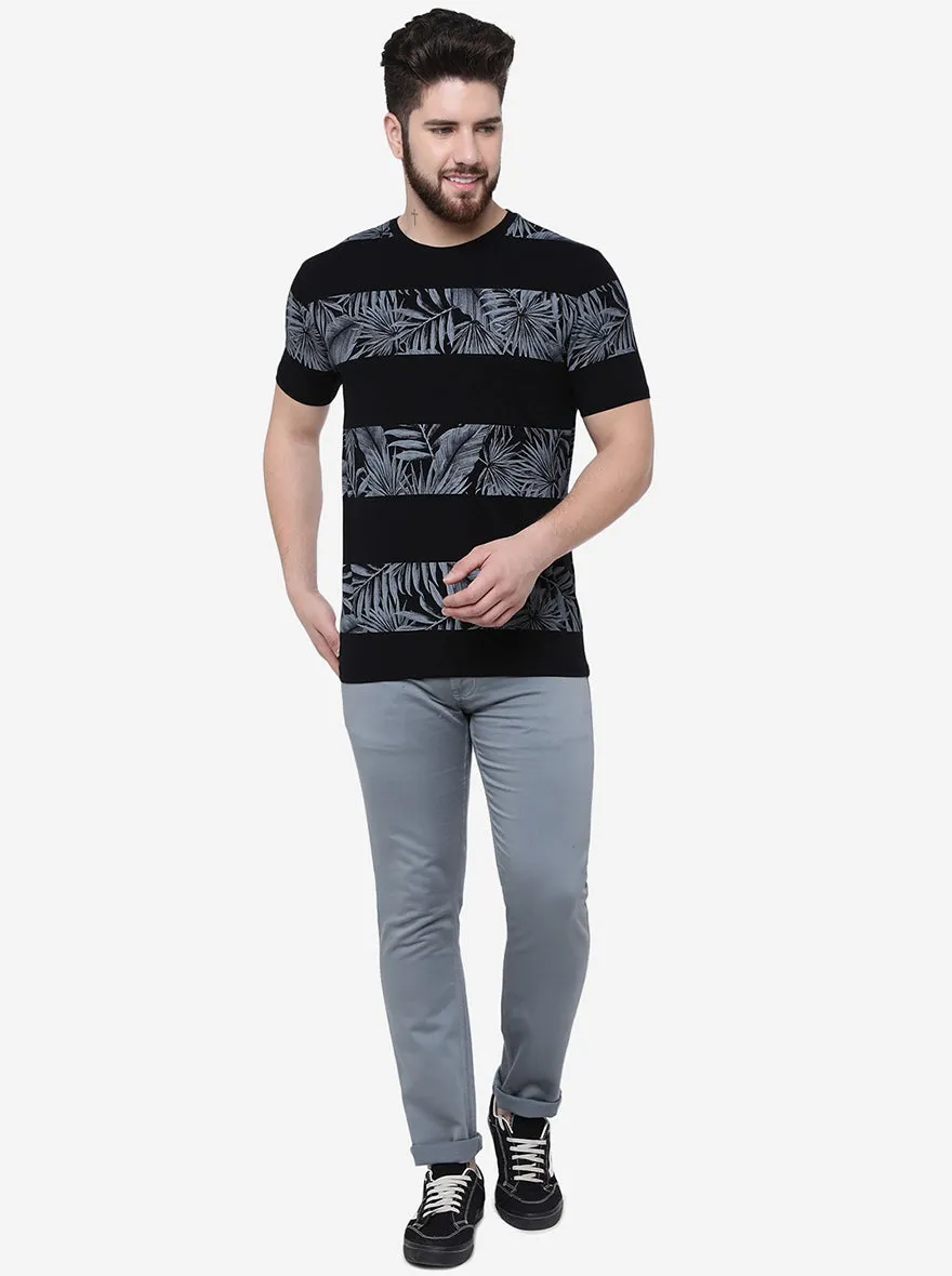 Steel Blue Washed Slim Fit Jeans | JadeBlue
