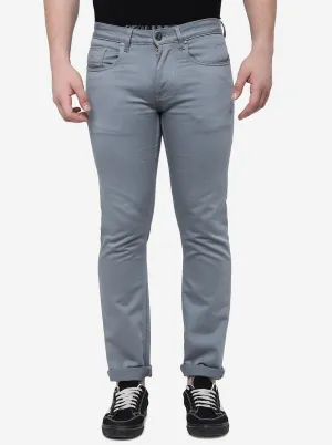 Steel Blue Washed Slim Fit Jeans | JadeBlue