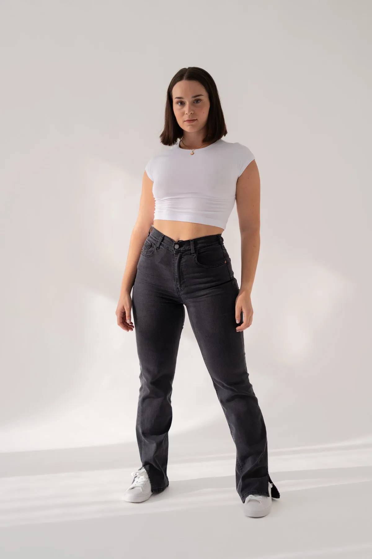STRAIGHT&CUT HIGH RISE - GREY