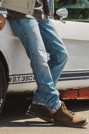 The Pen Slim Natural Slub Indigo - Lou 12.5oz Selvedge