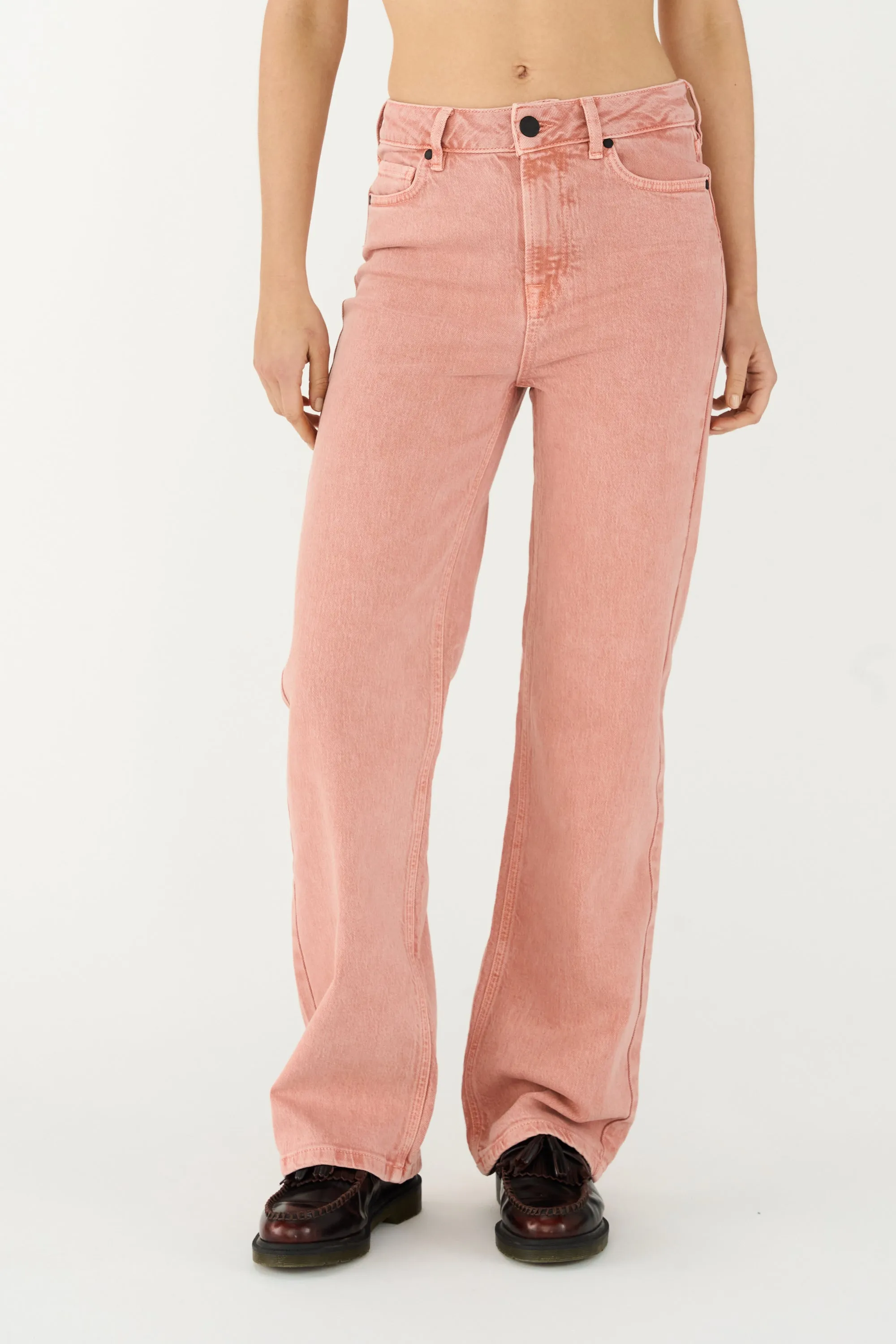 TMRW-Brown Jeans Wash Antique Dye - Dusty Rouge
