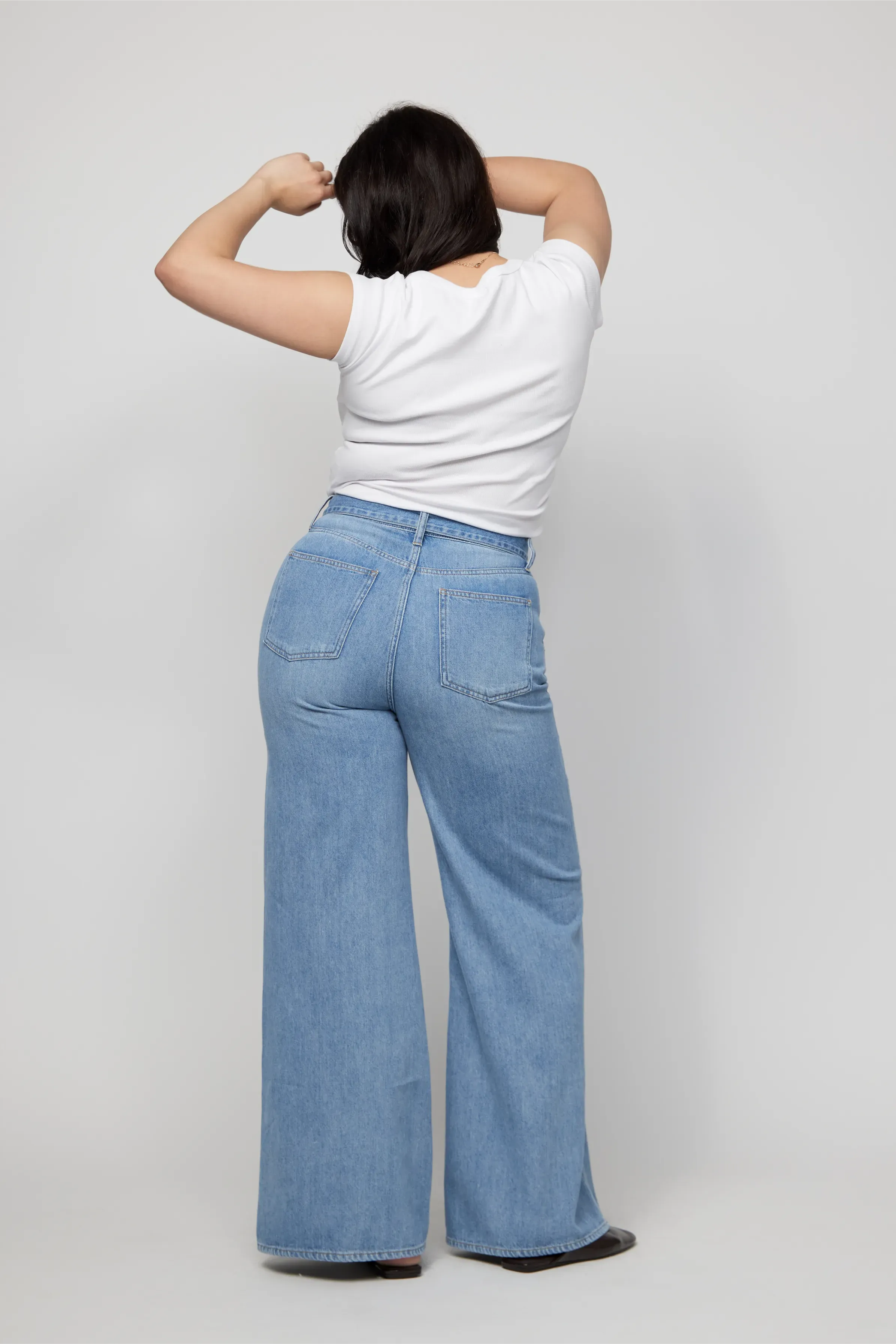 Wescott High Rise Wide Leg Belted 1990 Vintage