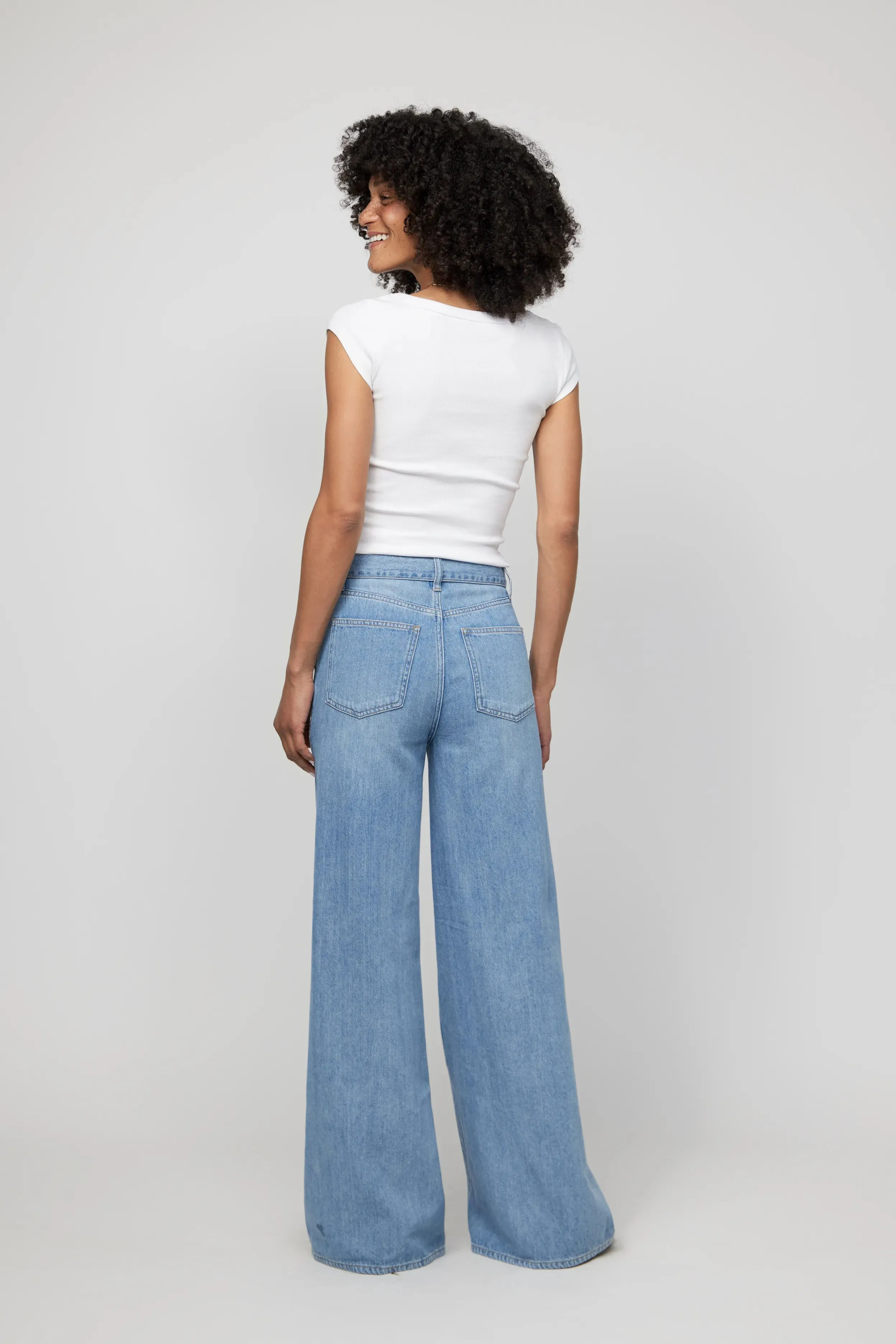 Wescott High Rise Wide Leg Belted 1990 Vintage