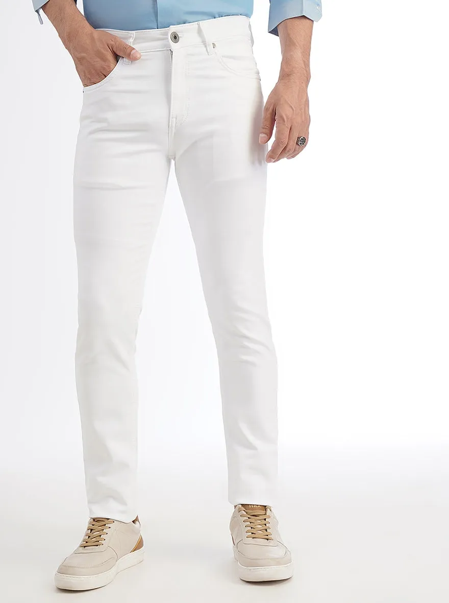 White Washed Slim Fit Jeans | JadeBlue