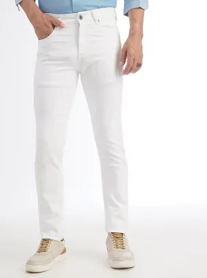 White Washed Slim Fit Jeans | JadeBlue