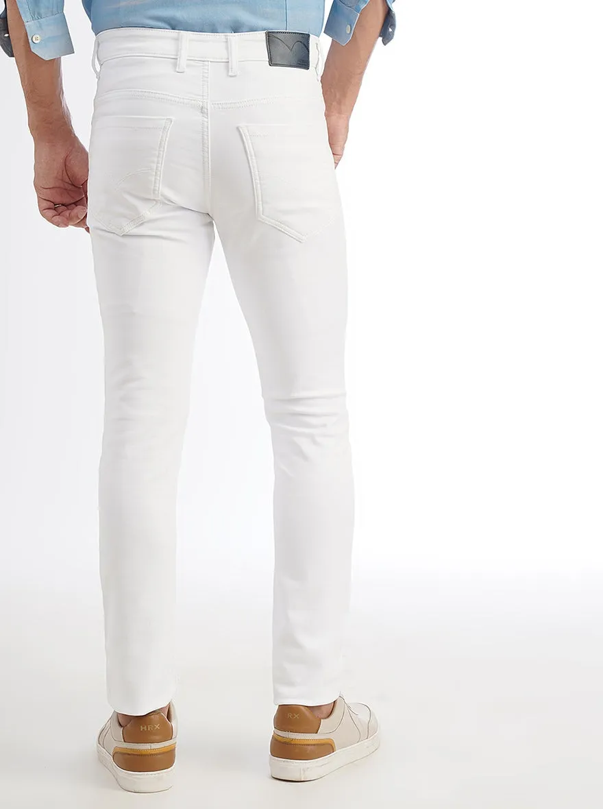 White Washed Slim Fit Jeans | JadeBlue
