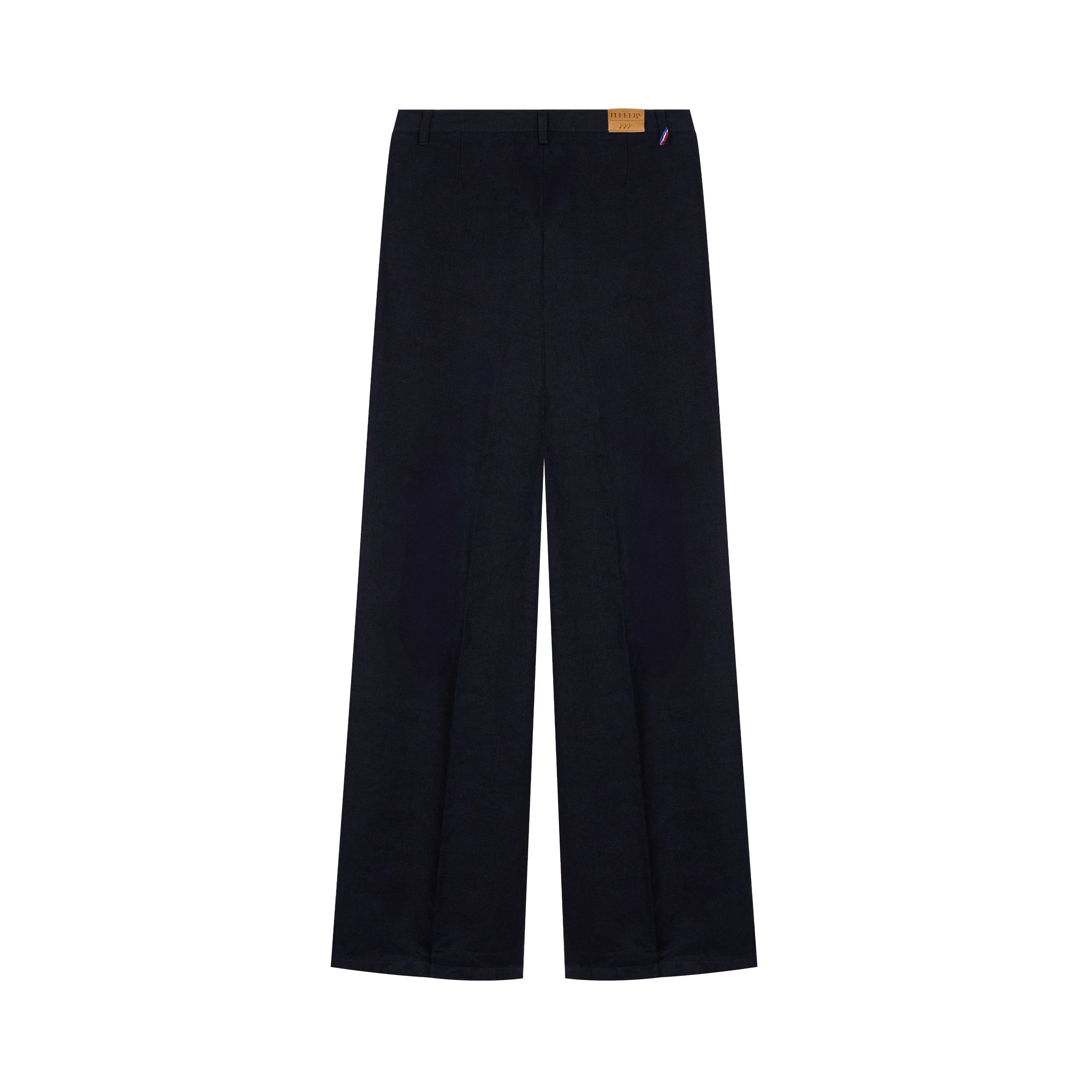 Women's high-waisted straight pants 100% Linen - Gabi