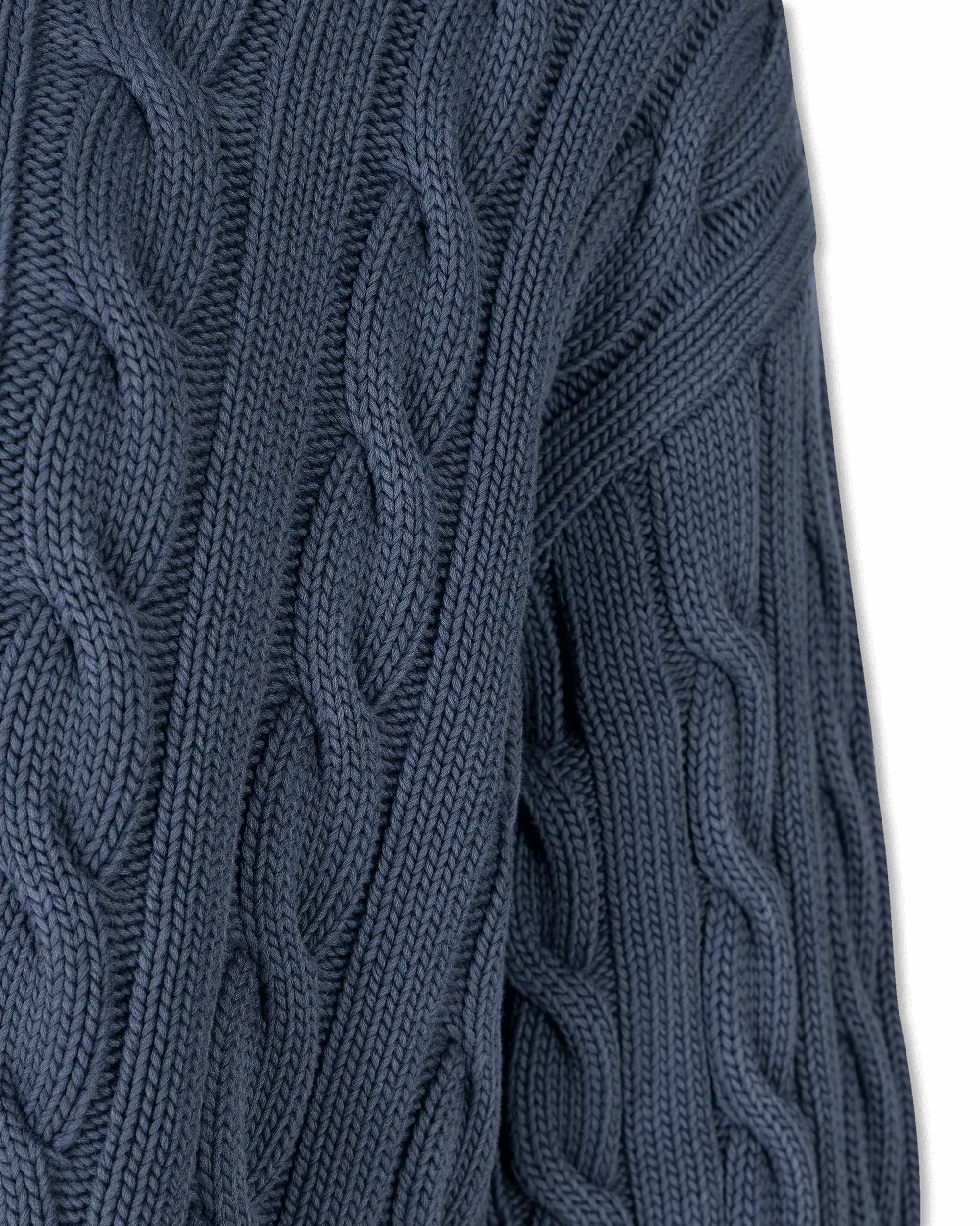 Woven Knit Cropped Sweater